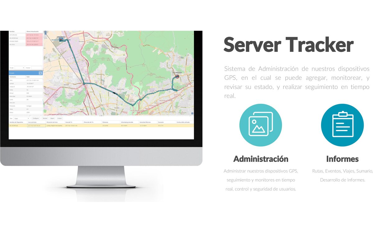 BBNTRACK · Server Tracker — proyecto desarrollado por Blubinest