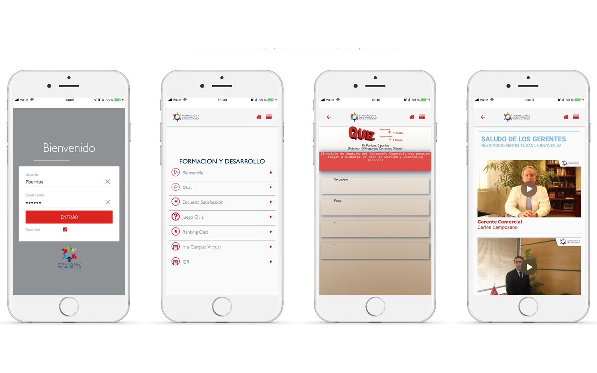 Consorcio · App Formación — proyecto desarrollado por Blubinest