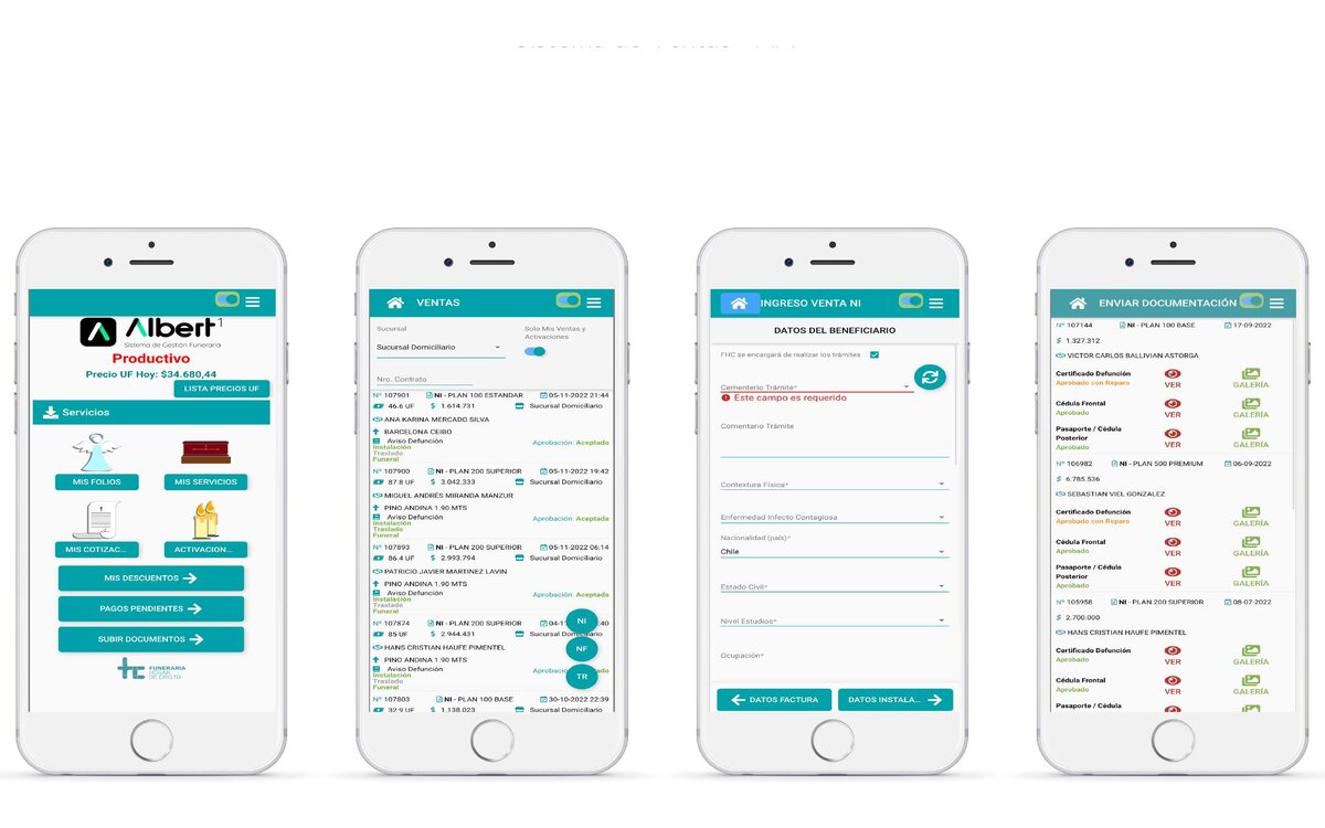 Albert¹ · App de Ventas — proyecto desarrollado por Blubinest