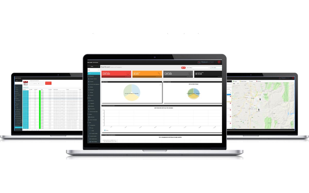 TranNow · Transport Management System — proyecto desarrollado por Blubinest