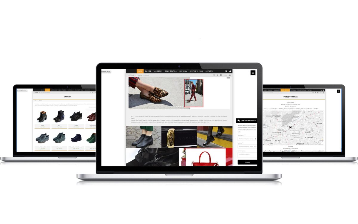Vokage · E-commerce de Calzado — proyecto desarrollado por Blubinest